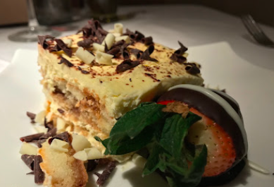 Trattoria No. 10 signature dishes Fettuccine with Wild Mushrooms
Veal Scaloppine
Tiramisu